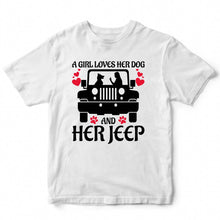 Load image into Gallery viewer, A GIRL LOVES HER DOG &amp; JEEP - PET - 024
