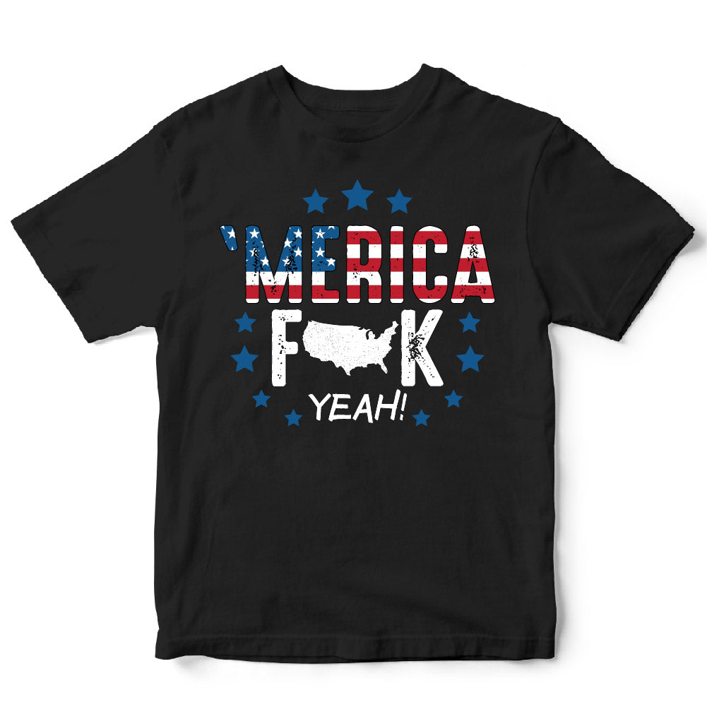 'MERICA F**K YEAH - USA - 201 USA FLAG
