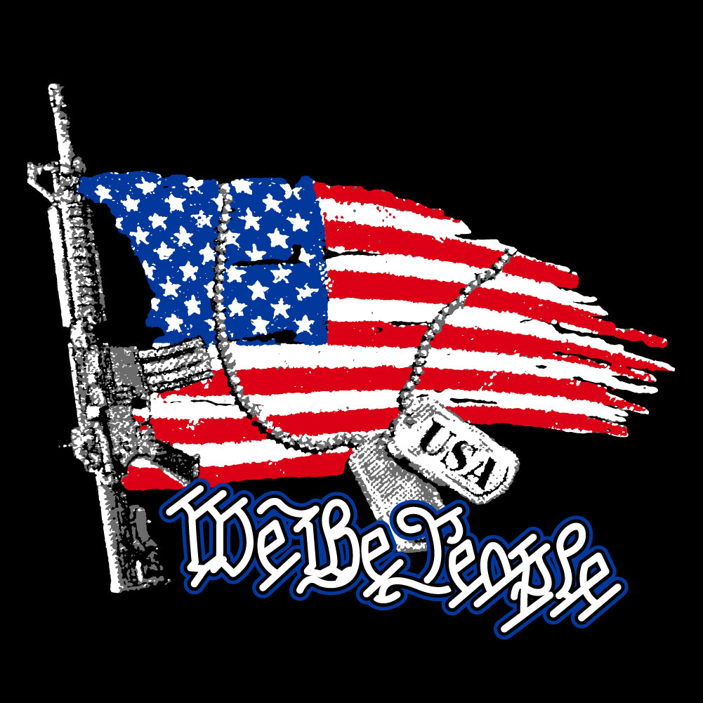We The People Chest USA FLAG -  Pocket - USA - 093