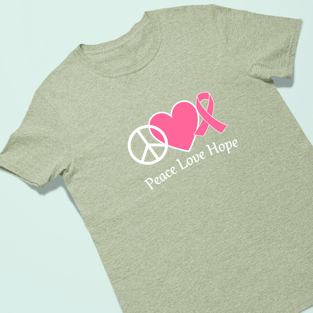 Peace Love Hope - BTC - 005 - Breast Cancer