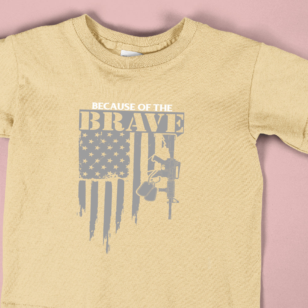 MILITARY BECAUSE OF THE BRAVE - USA - 160