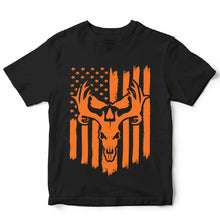 Load image into Gallery viewer, Deer Skull USA Flag - SPF -  053
