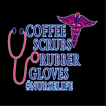 Load image into Gallery viewer, Coffee Scrubs Rubber Gloves #Nurselife - NRS - 005 / Coffee
