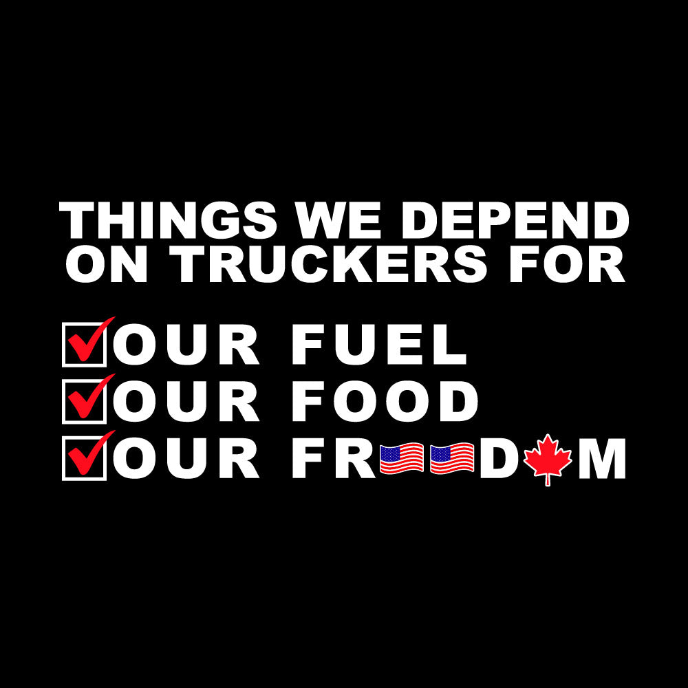 THINGS WE DEPEND ON TRUCKERS - USA - 134