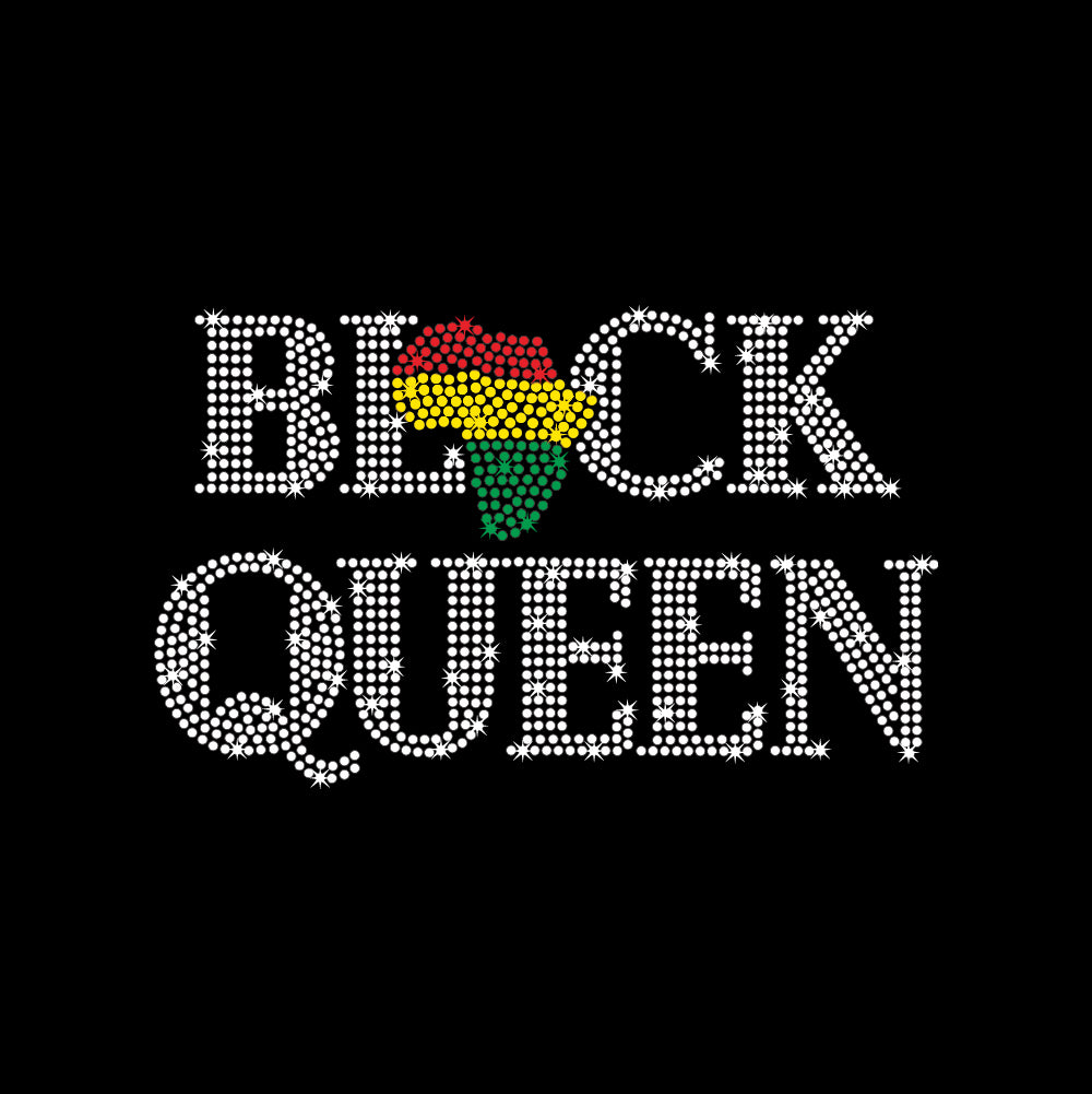 Black Queen | Rhinestones - RHN - 056