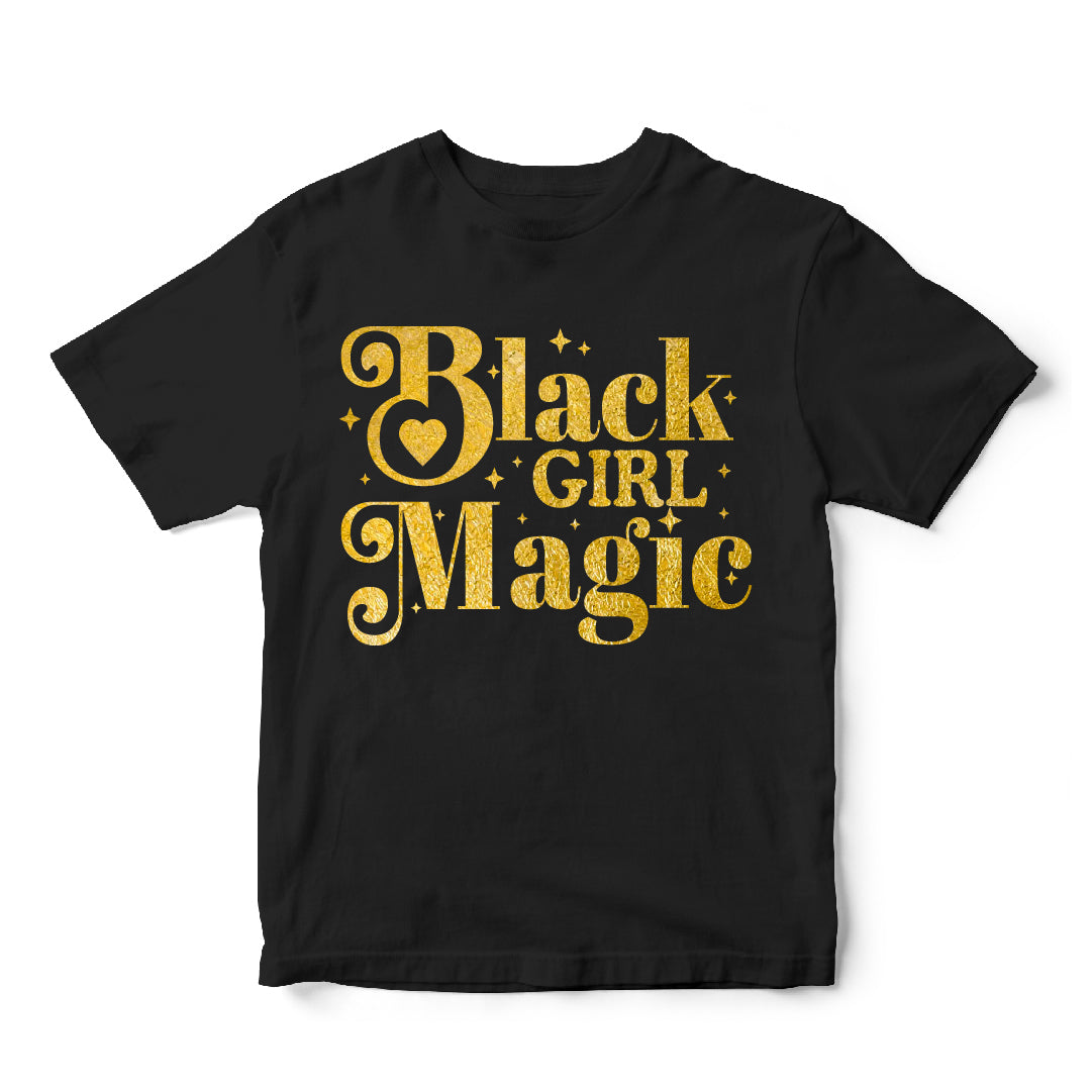 Black Girl Magic - Gold - FOI - 005