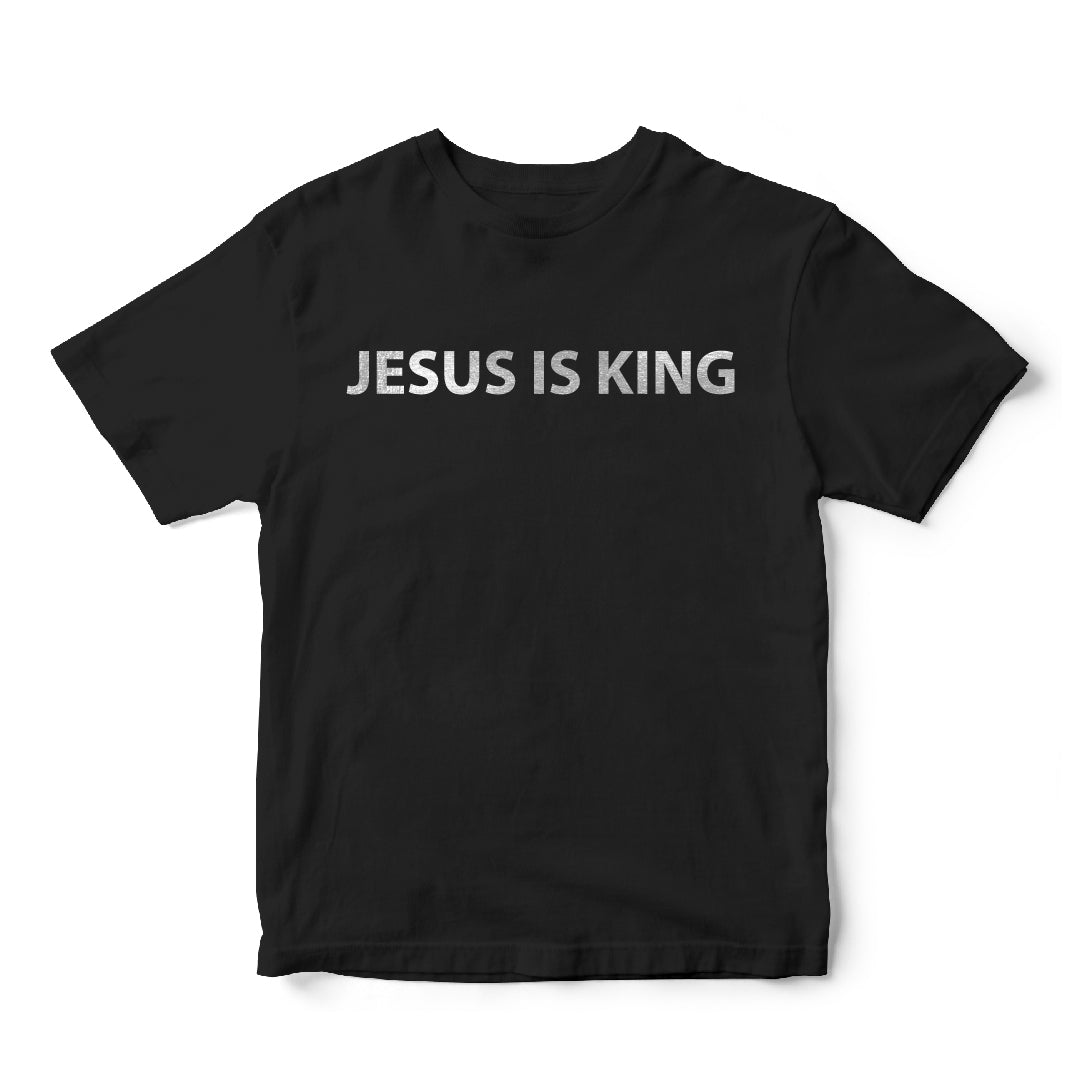 JESUS IS KING - Silver - FOI - 002