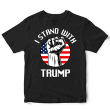 Load image into Gallery viewer, Stand With Trump Fist - USA - 254
