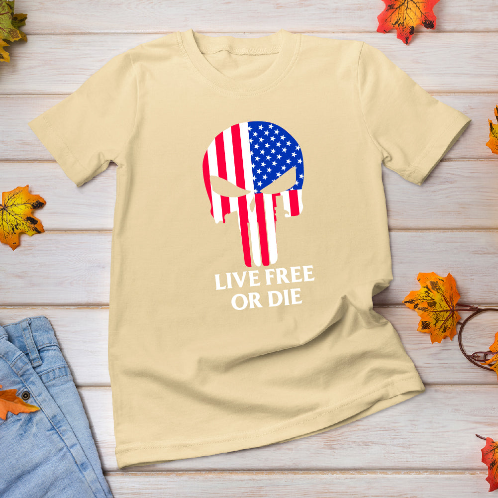 Live Free Or Die - USA - 010 USA FLAG