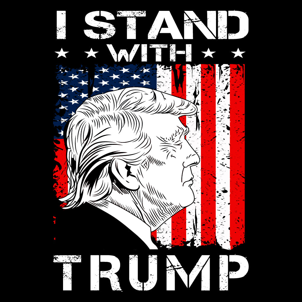 I STAND WITH TRUMP Trump Supporter - USA - 250