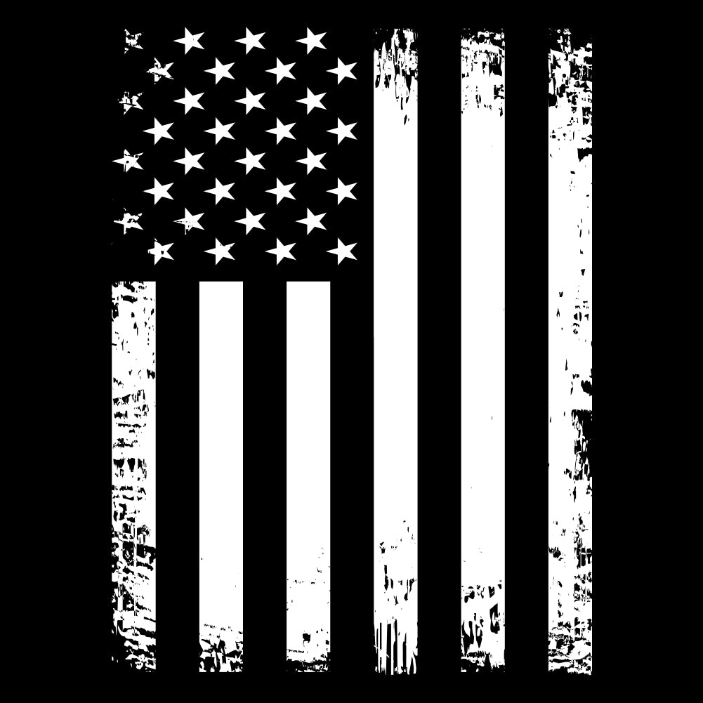 WHITE USA Pocket FLAG - USA - 145