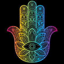 Load image into Gallery viewer, Colorful Hamsa Evil Eye - BOH - 007
