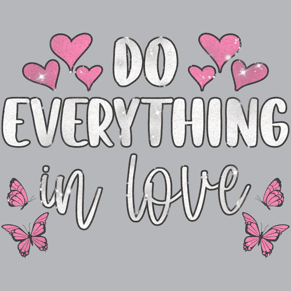 Do Everything In Love | Glitter - VAL - 054
