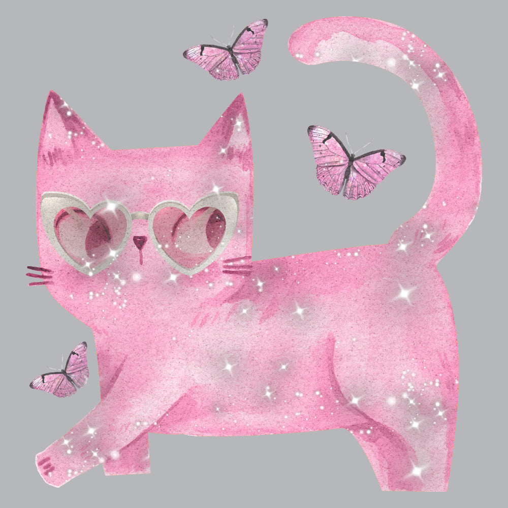 Pink Cat | Glitter - GLI - 010
