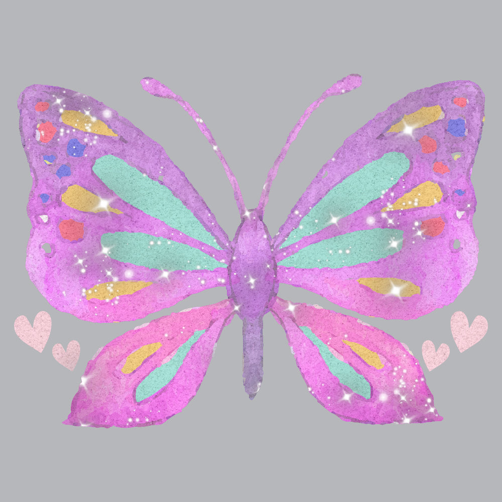 Pinky Butterfly | Glitter - GLI - 024