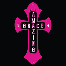Load image into Gallery viewer, Amazing Grace Cross Pink- CHR - 028 (COLD PEEL)
