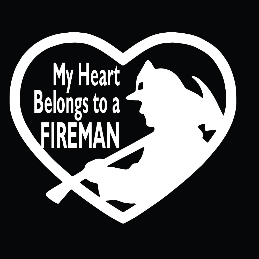 My Heart Belongs To A Fireman - JOB - 001 - B