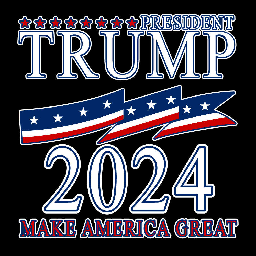 President Trump 2024 MAKE AMERICA GREAT AGAIN - TRP - 002 - B