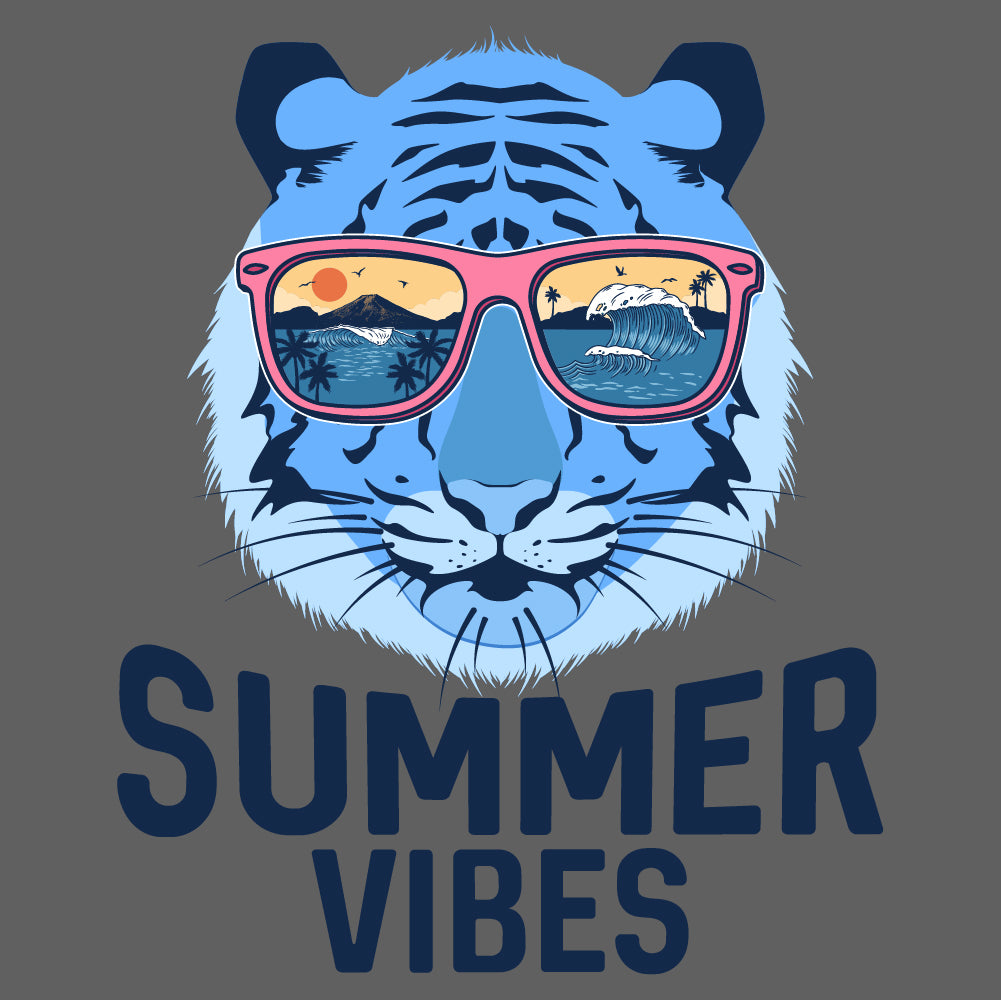 Blue TIGER SUMMER VIBES - SEA - 019