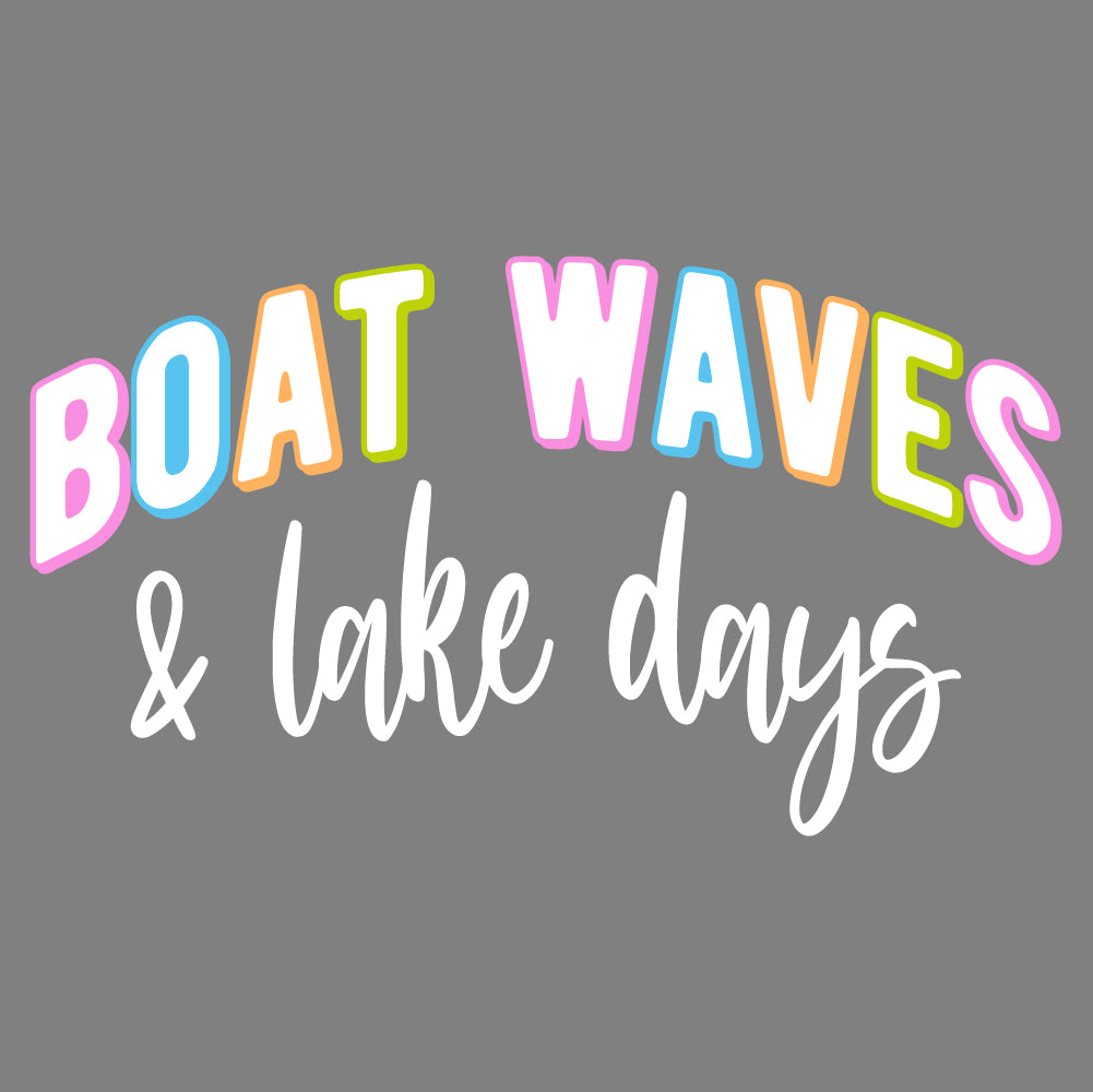 BOAT WAVES & take days  - FUN - 369