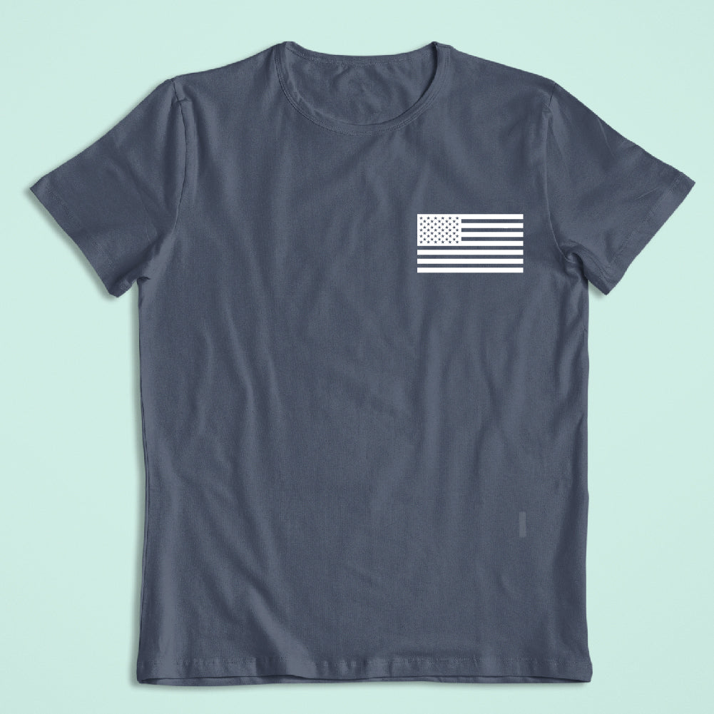 USA POCKET - WHITE - USA - 165 USA FLAG
